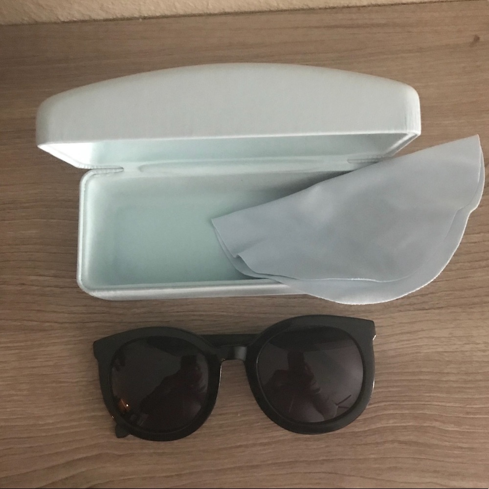 Karen Walker Super Duper Black Sunnies